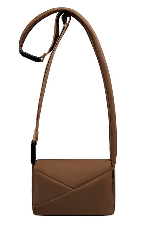 Mini Origami Flap 2-in-1 Convertible Crossbody Bag and Handbag For Women