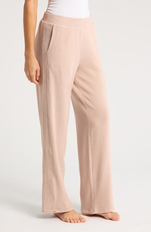 Barefoot Dreams Malibu Collection® Brushed Fleece Track Pants In Willow