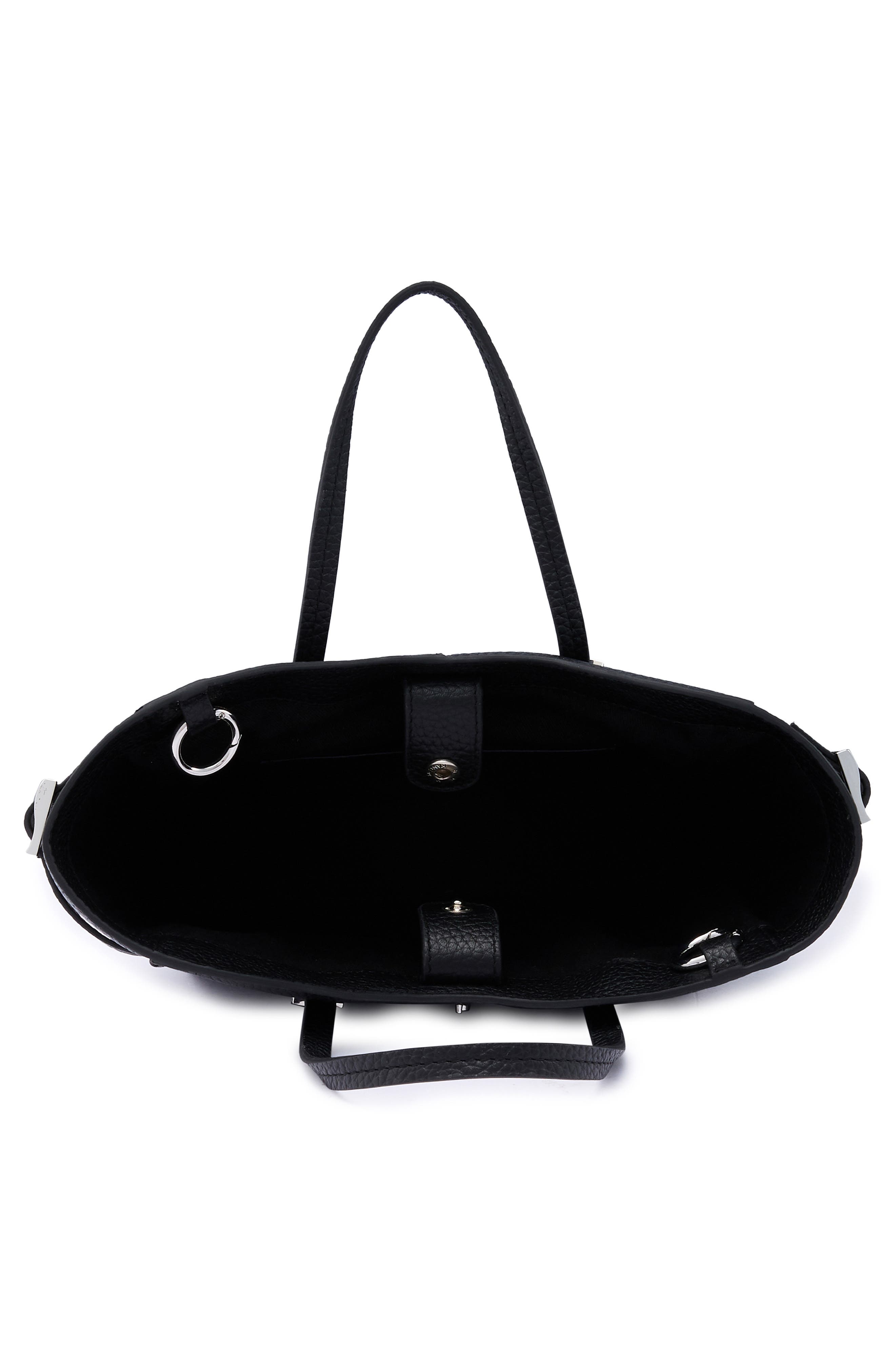 behno Mini Greta Crossbody Tote, Alternate, color, Black