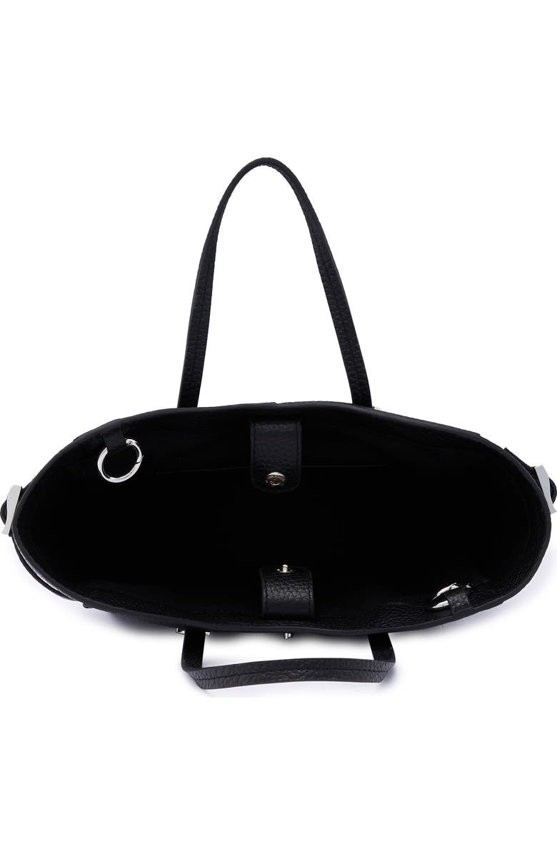 behno Mini Greta Crossbody Tote, Alternate, color, Black