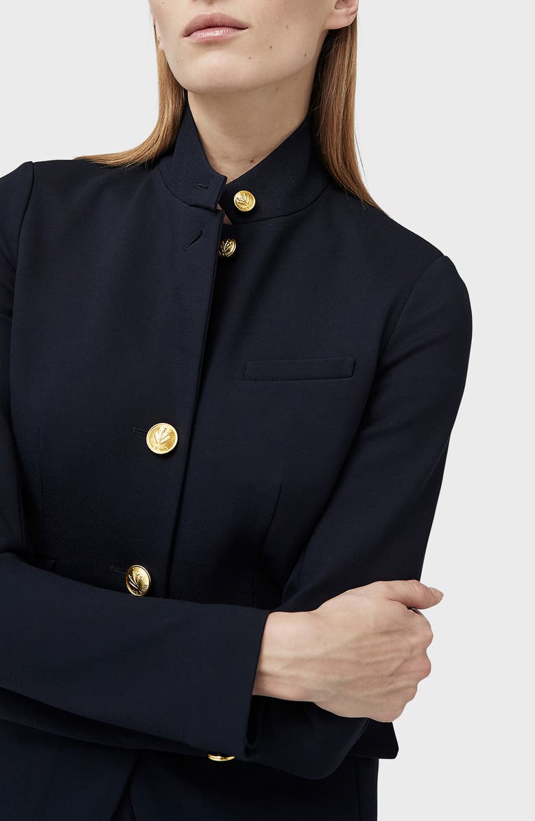 rag & bone Slade Ponte Blazer, Alternate, color, Sal