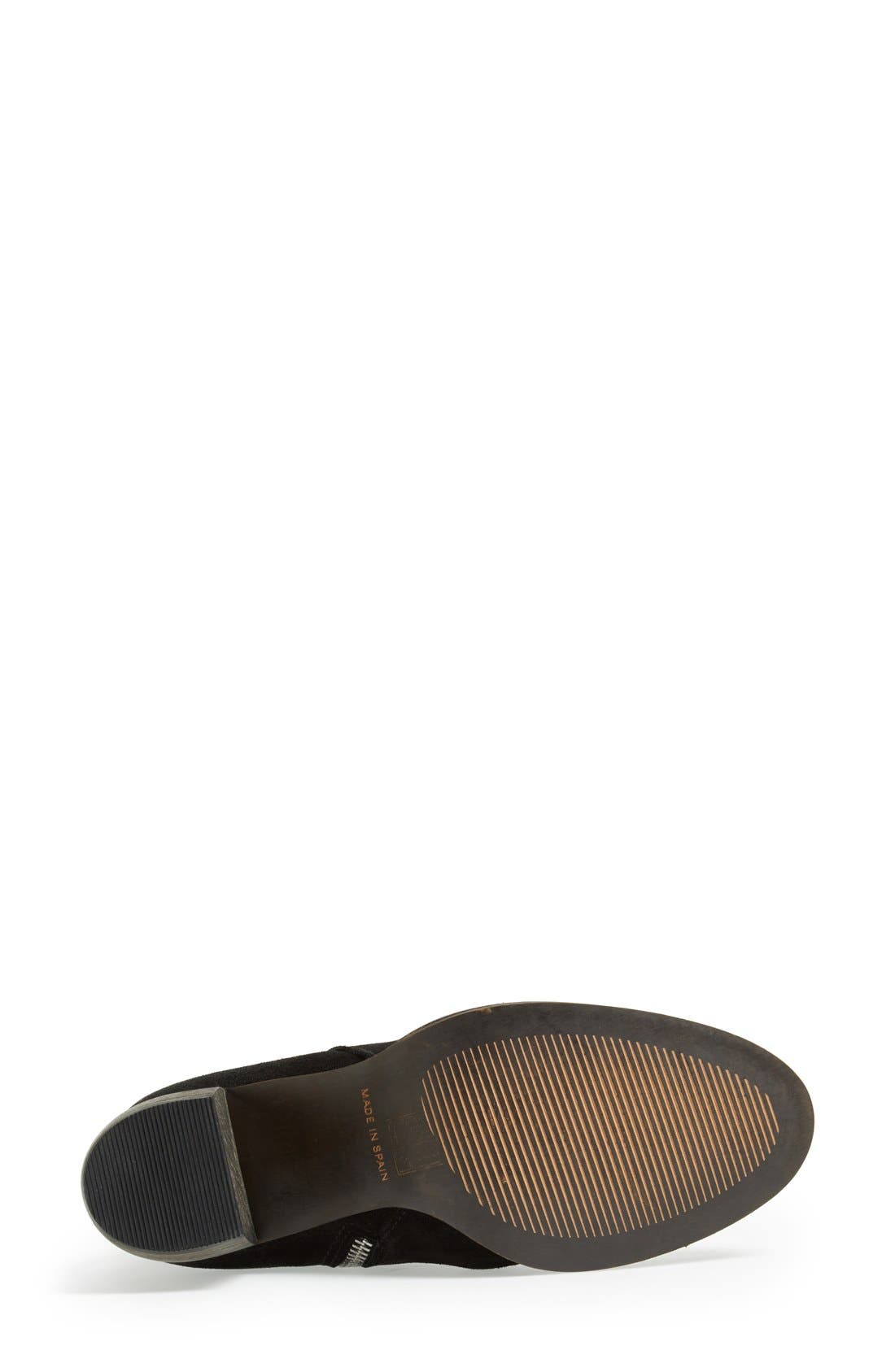 '2567 Ki' Bootie, Alternate, color, BLACK SUEDE