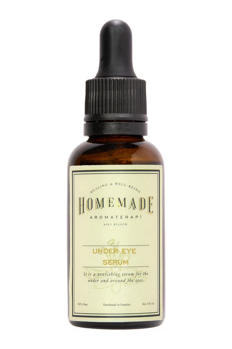 Carrot Seed Rosehip Brightening Hydrating Under Eye Serum, Alternate, color, Amber