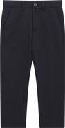 Reiss Kids' Eastbury Sr. Straight Leg Stretch Cotton Pants