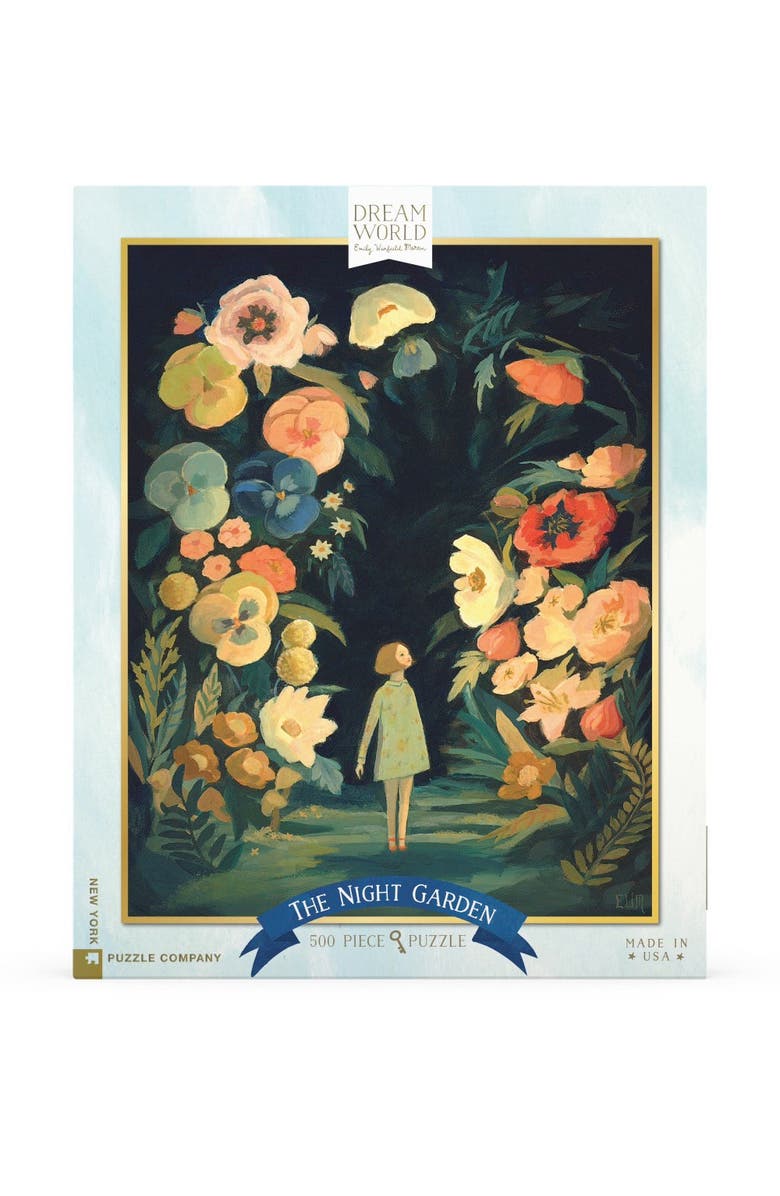 NEW YORK PUZZLE COMPANY The Night Garden 500 Piece Puzzle, Main, color, NO COLOR