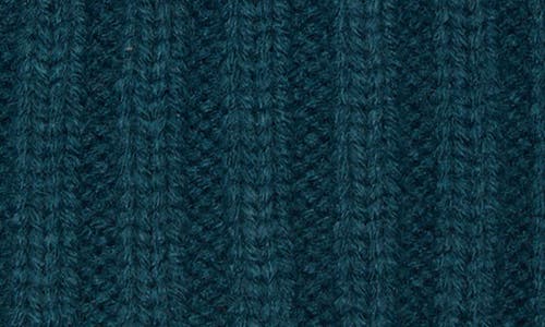 Frye Cable Knit Pompom Beanie In Green