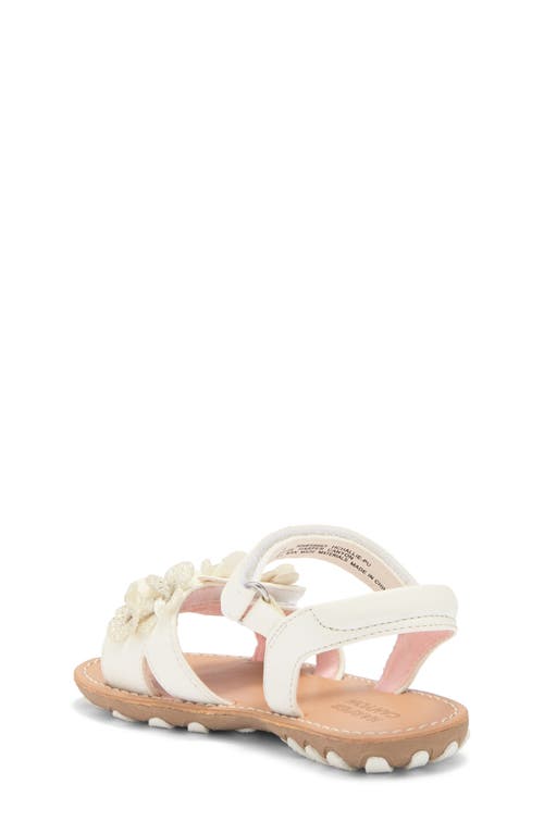 Shop Harper Canyon Kids' Hallie Flower Sandal In White