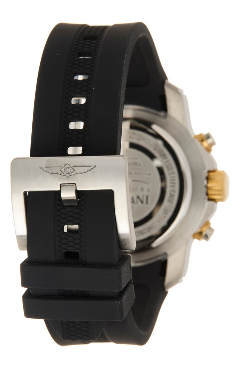 INVICTA Pro Diver Silicone Strap Chronograph Watch, 51.5mm, Alternate, color,