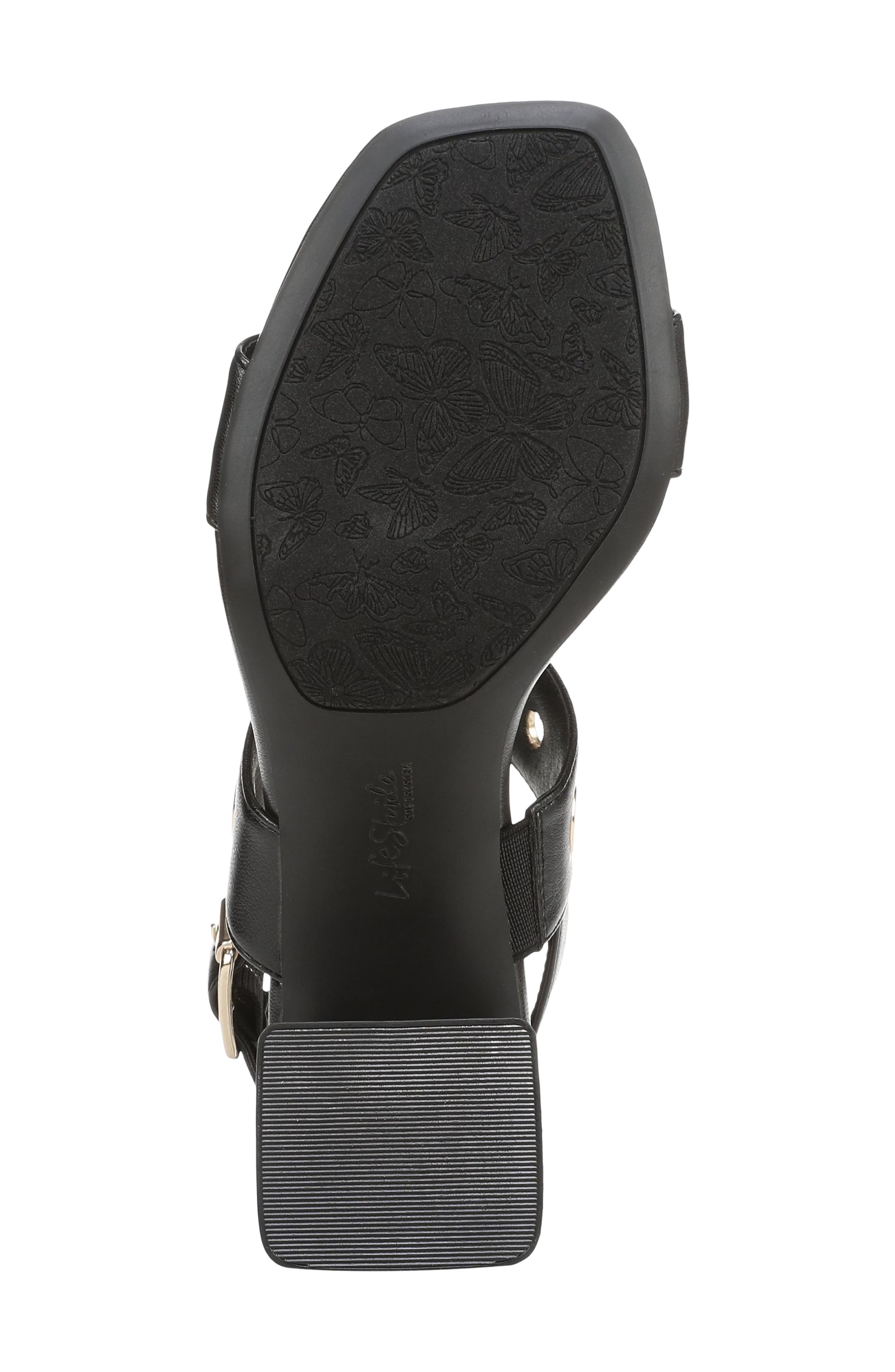 LifeStride Clara Slingback Sandal, Alternate, color, Black