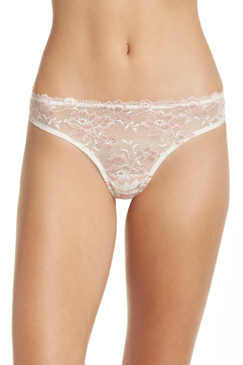 Savona Low Rise Thong, Main, color, MANDORLA/ MOON IVY