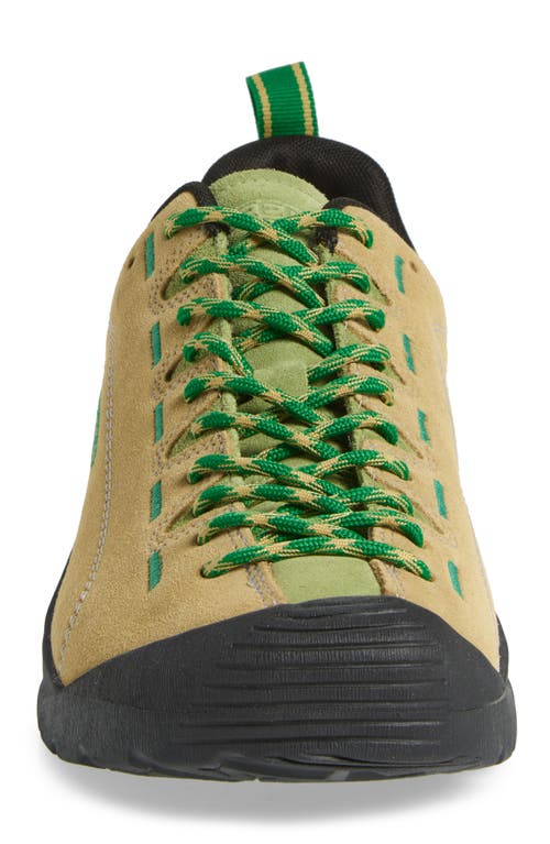 Keen Jasper Low Top Hiking Sneaker In Khaki/iguana