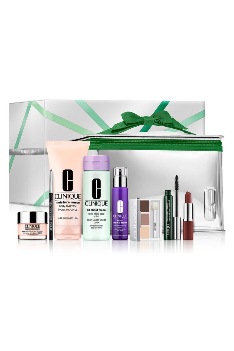 Greatest Skincare & Makeup Hits Set - Purchase with any Clinique Purchase $293 Value, Main, color, NO COLOR