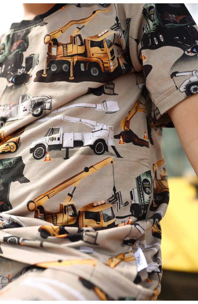 Fletch Work Hard, Play Hard 2 Piece Shorts Set, Alternate, color, Beige