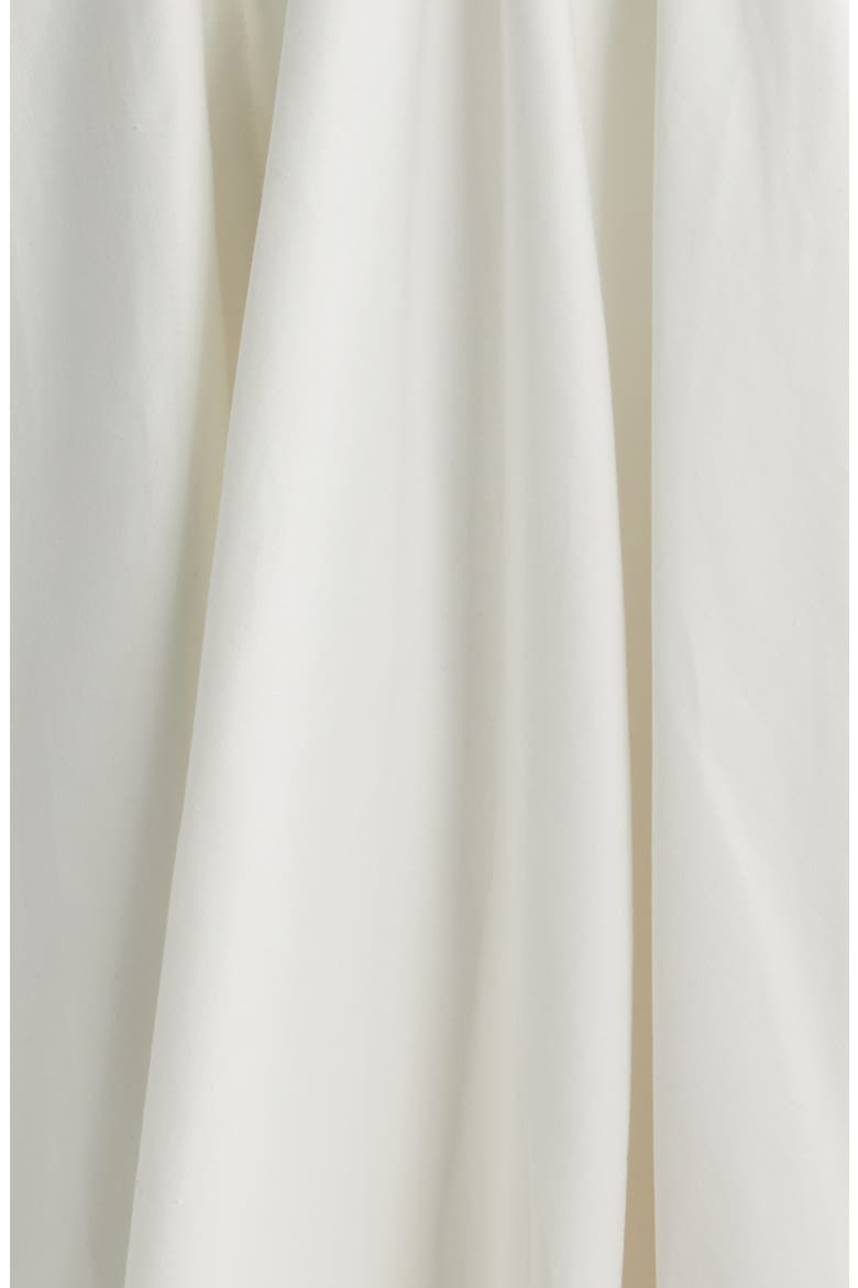 Rose Cotton Blend Midi Dress, Alternate, color, WHITE