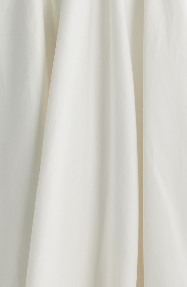 KOBI HALPERIN Rose Cotton Blend Midi Dress, Alternate, color, White