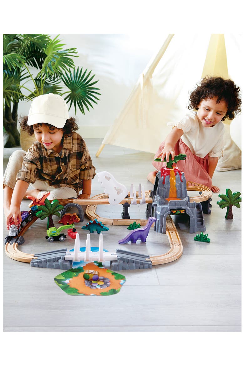 Dinosaur Railway Adventure Playset, Alternate, color, MULTIPLECOLOR