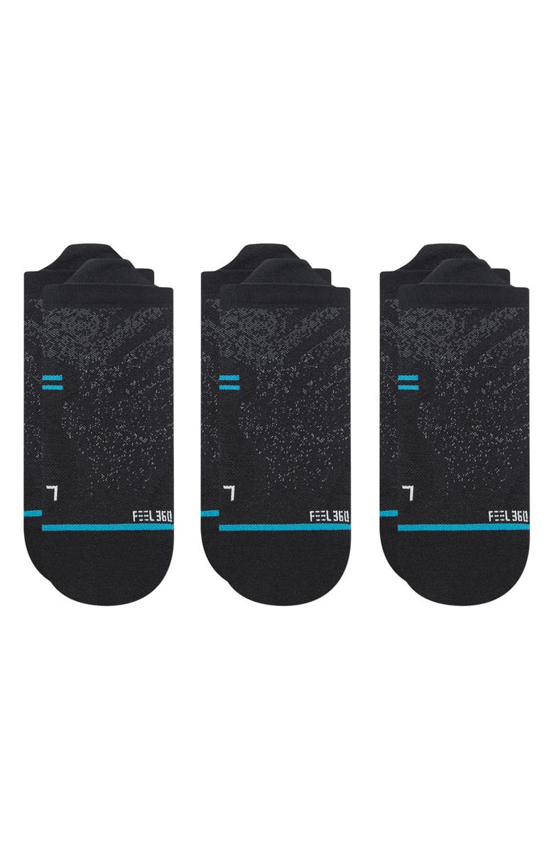 Stance Assorted 3-Pack Run Light Tab No-Show Socks, Main, color, 