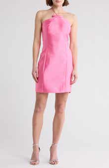 Hutch Skyla Halter Neck Minidress