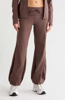 Lux Jasmine Fold-Over Waist Harem Pants