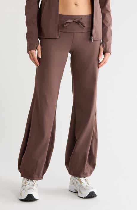 Lux Jasmine Fold-Over Waist Harem Pants