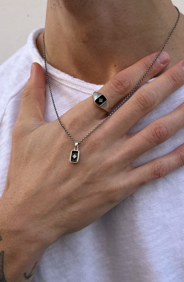 Serge DeNimes Abyssal Pendant Necklace, Alternate, color, Silver