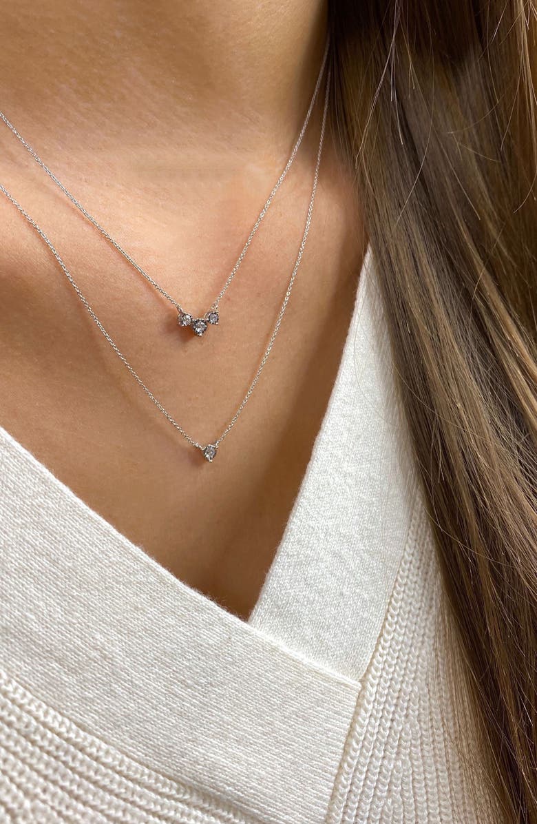 Dana Rebecca Designs Ava Bea Diamond Trio Necklace | Nordstrom