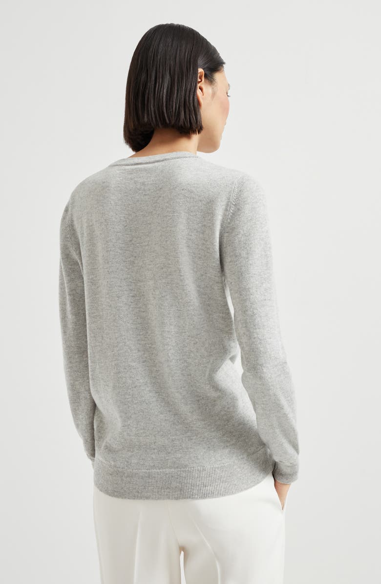 Brunello Cucinelli Cashmere sweater, Alternate, color, Pebble