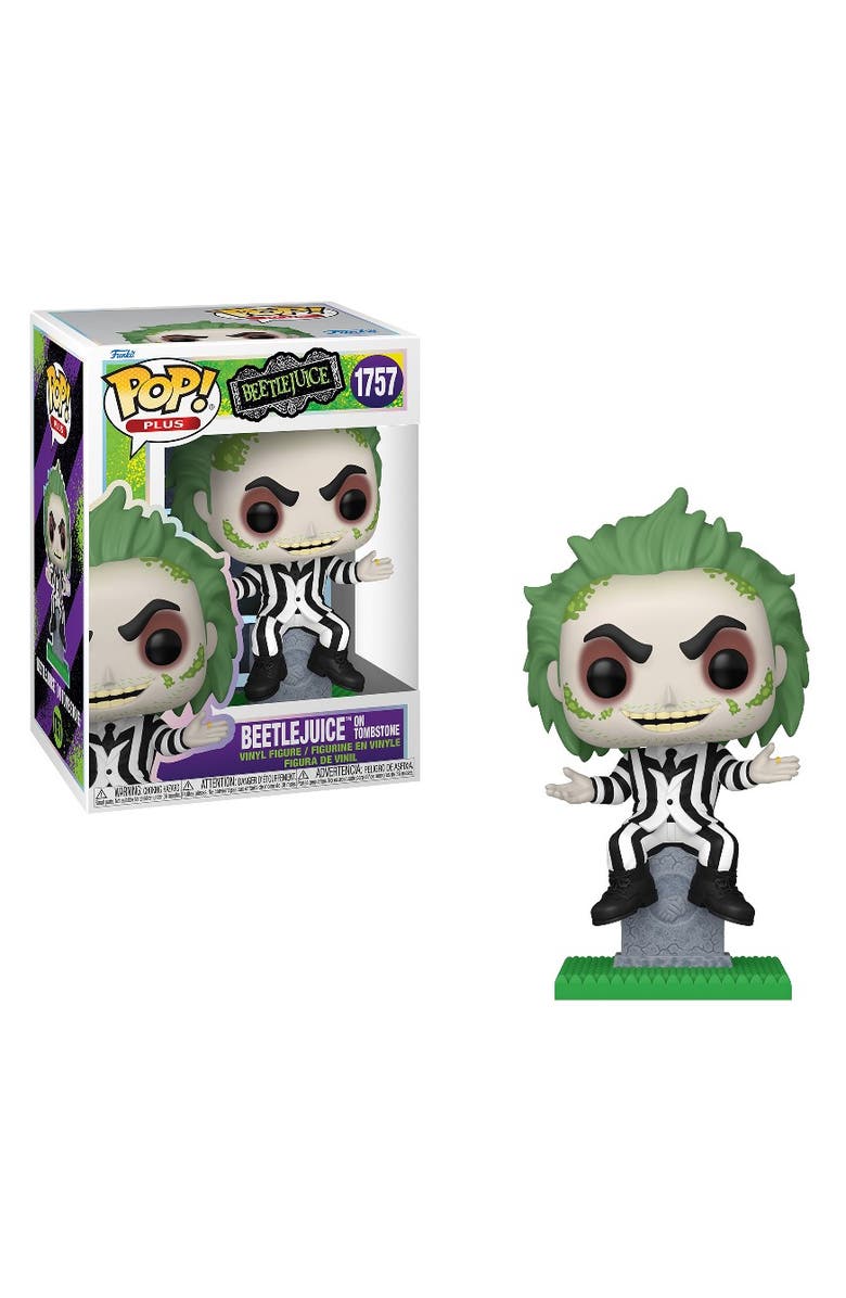 Funko Beetlejuice w/Tombstone (Beetlejuice) Funko Pop! Plus, Main, color, Multi-Color
