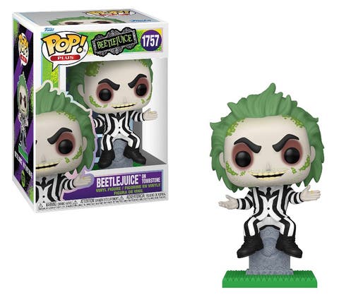 Beetlejuice w/Tombstone (Beetlejuice) Funko Pop! Plus