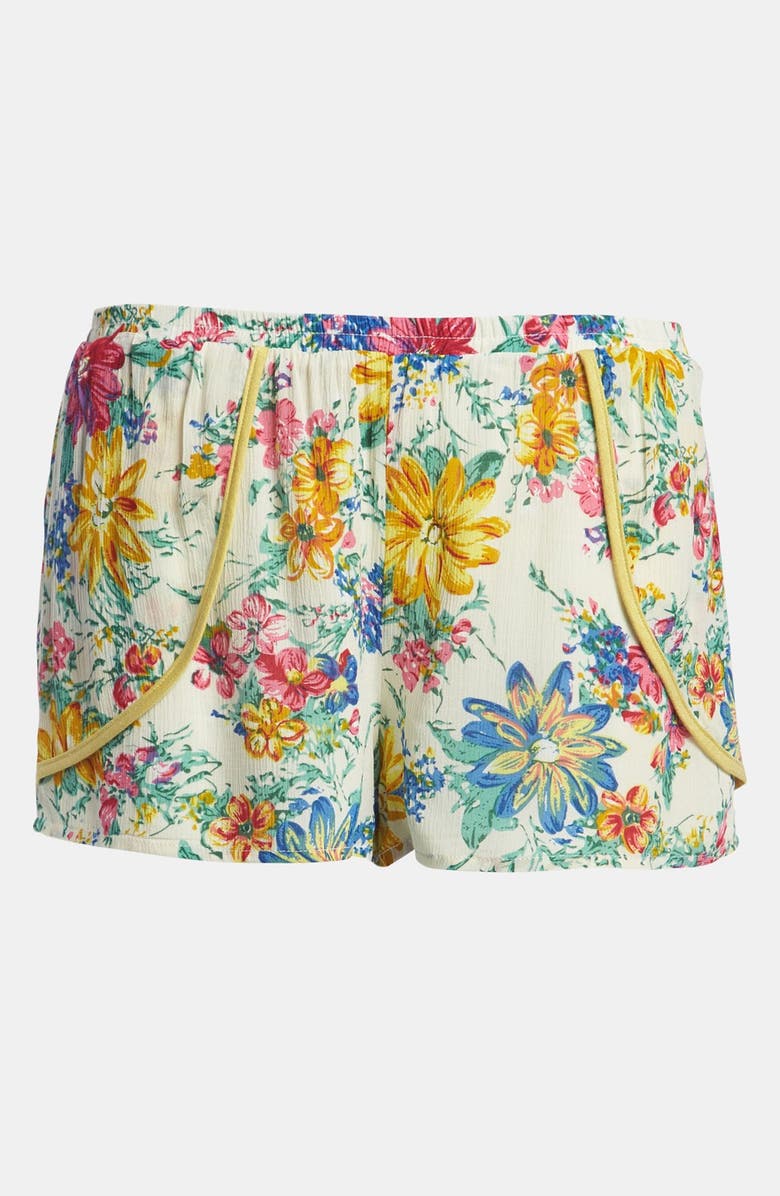 Lucca Couture Floral Shorts, Main, color, 