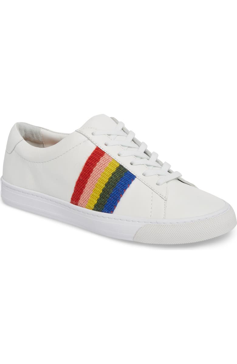 Loeffler Randall Logan Rainbow Sneaker, Main, color,