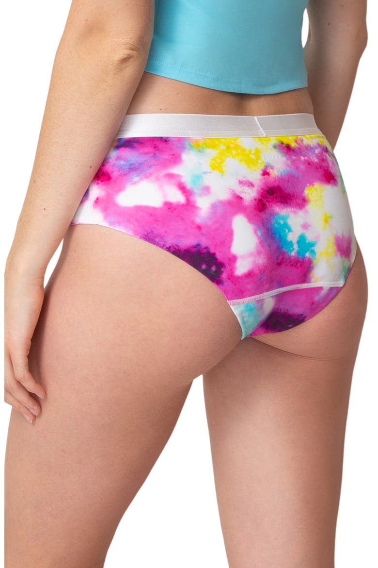 Teen Period & Leak Proof Moderate Absorbency Briefs, Alternate, color, GALAXY