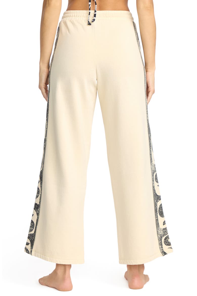 Sun Wave Cotton Blend Sweatpants, Alternate, color, WHITE CAP