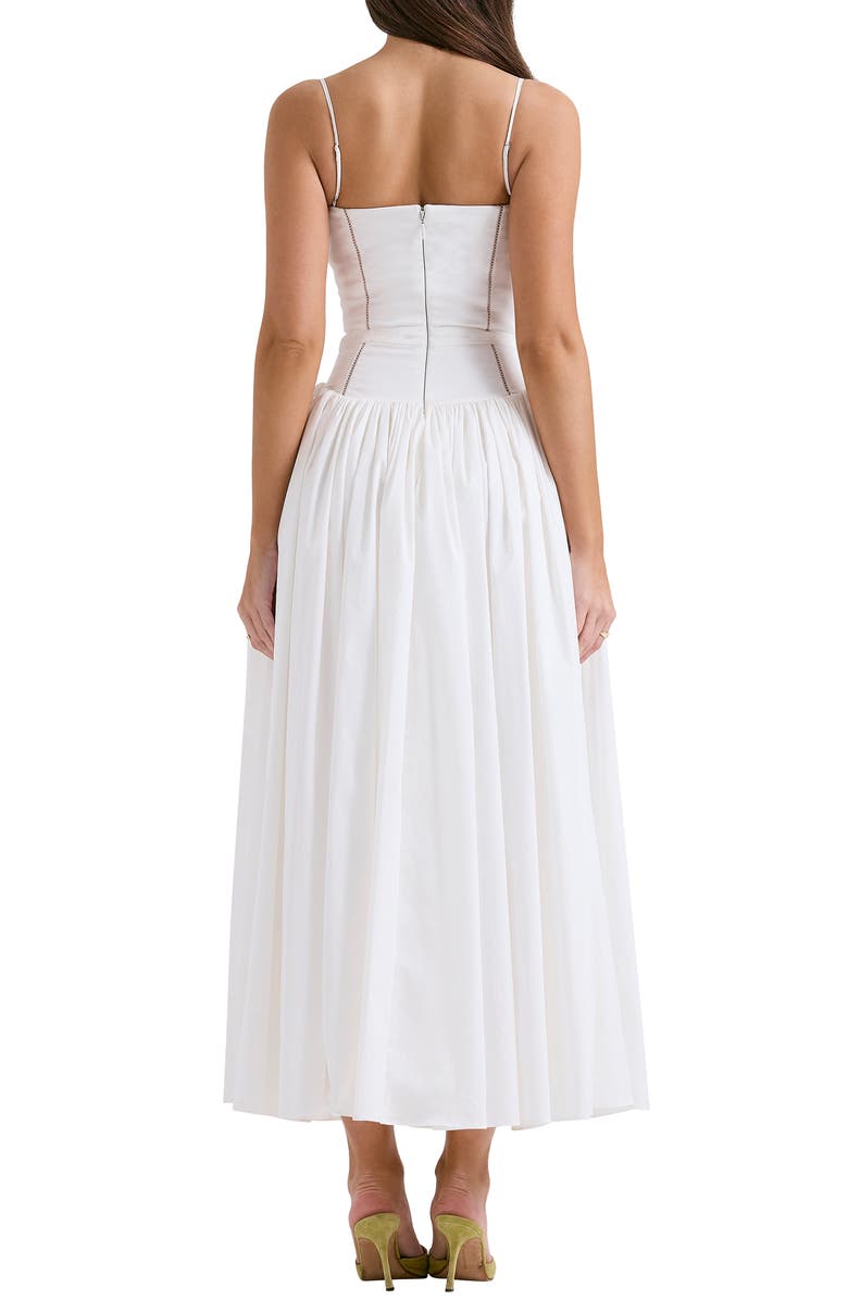 HOUSE OF CB Ysabella Floral Maxi Sundress, Alternate, color, White