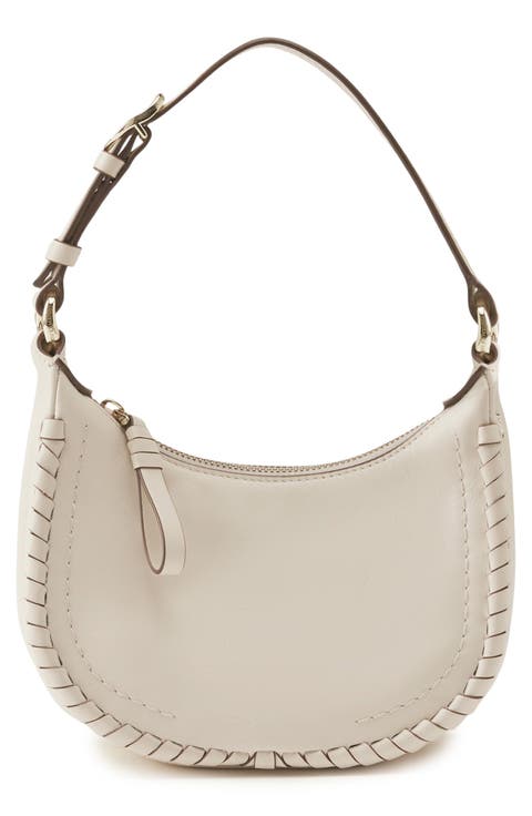 Vivie Mini Leather Hobo Bag
