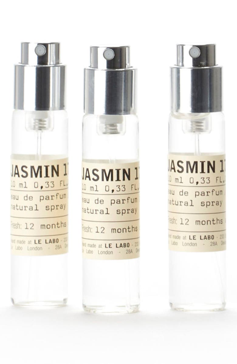 Le Labo Jasmin 17 Eau de Parfum Travel Tube Refill Trio, Main, color,
