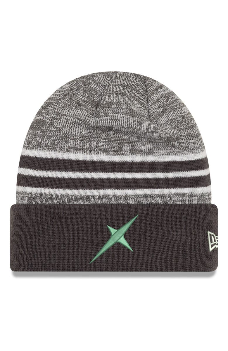 New Era Men's New Era Gray MLS Next Star Marled Cuffed Knit Hat, Main, color, 