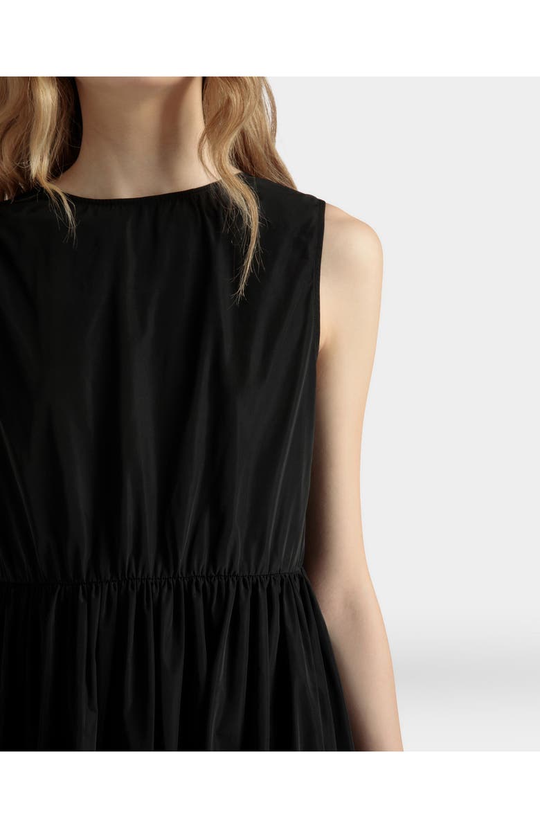 Bally Sleeveless Midi Dress, Alternate, color, Black