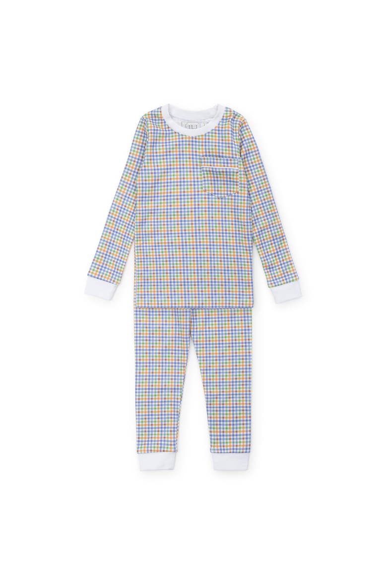 Bradford Boys' Pajama Pant Set, Main, color, Harvest Gingham