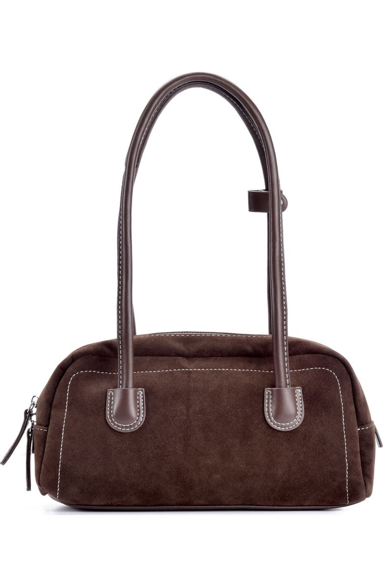 Adornia Boxy Shoulder Bag, Main, color, Brown