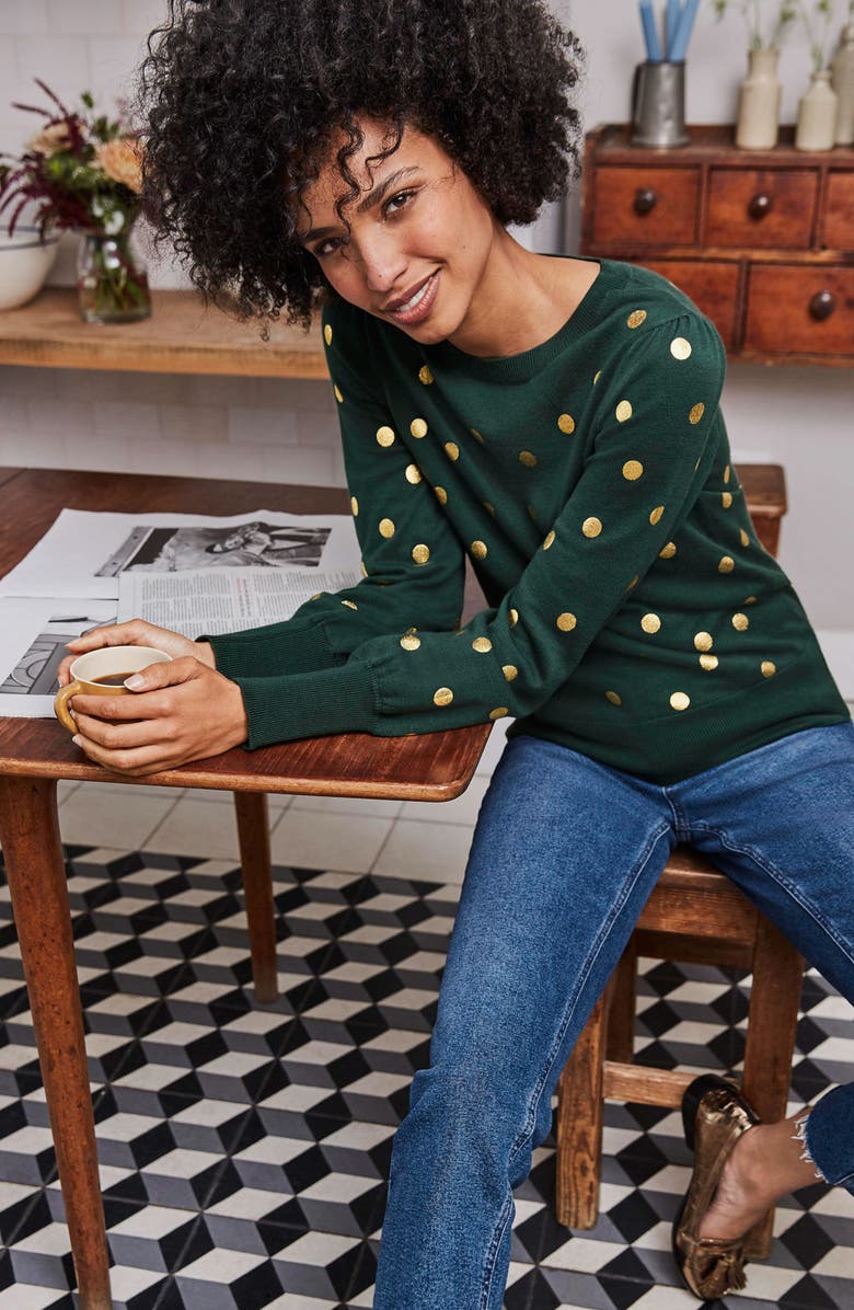 Boden Antonia Crewneck Sweater, Alternate, color,