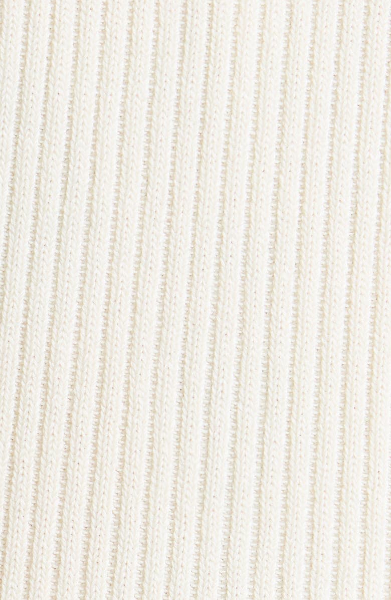 Nordstrom Cap Sleeve Peplum Cardigan, Alternate, color, Ivory Tofu