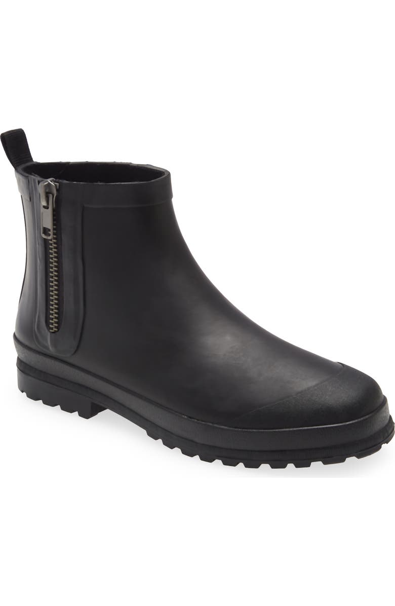 Madewell The Zip-Up Lugsole Rain Boot, Main, color,