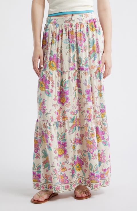 <p>Half Moon Bay Maxi Skirt</p>