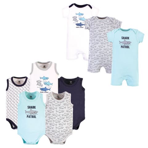 8Pc Bodysuits and Rompers (Baby)