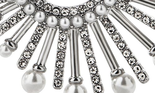 Baublebar Jordan Sunburst Hoop Earrings In Metallic