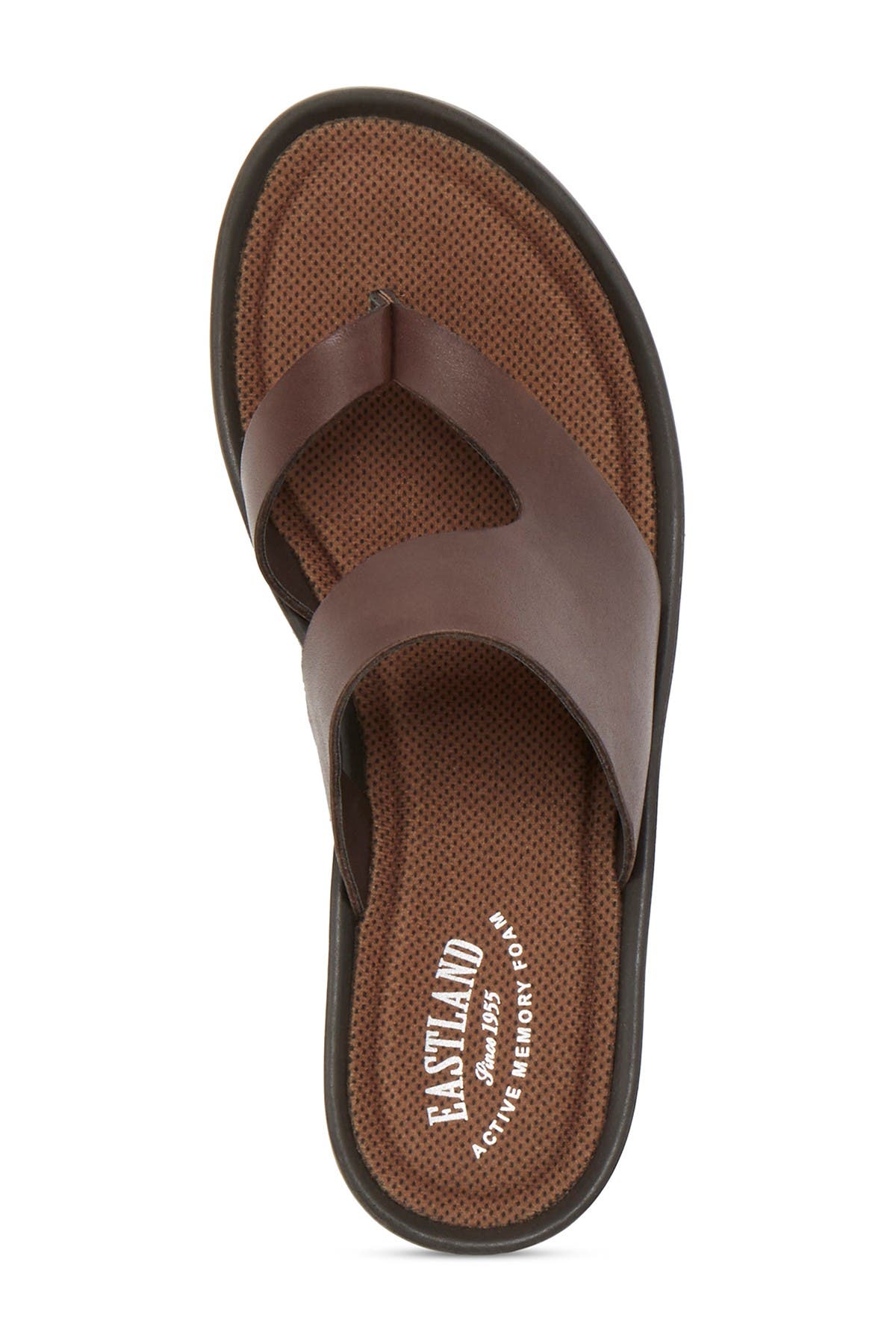 Eastland Laurel Wedge Sandal - Wide Width Available, Alternate, color, Brown