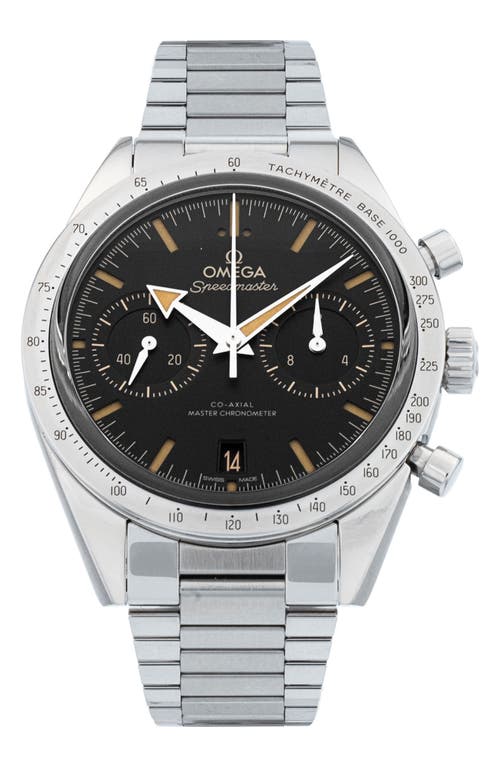 Watchfinder & Co. Omega 2022 Speedmaster '57 Bracelet Chronograph Watch, 40.5mm In Black