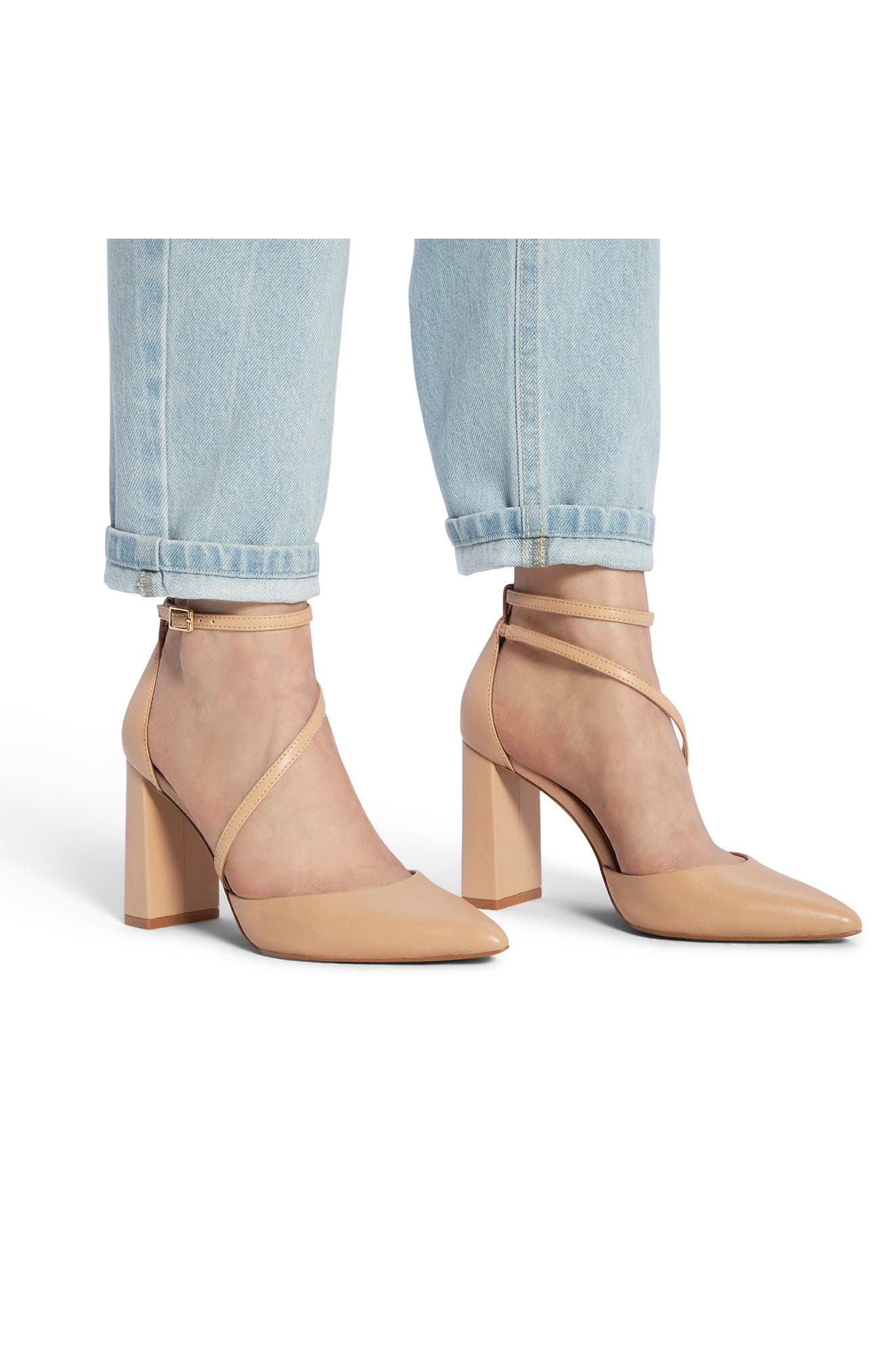 Milley Ankle Strap Pointed Toe Pump - image 4
