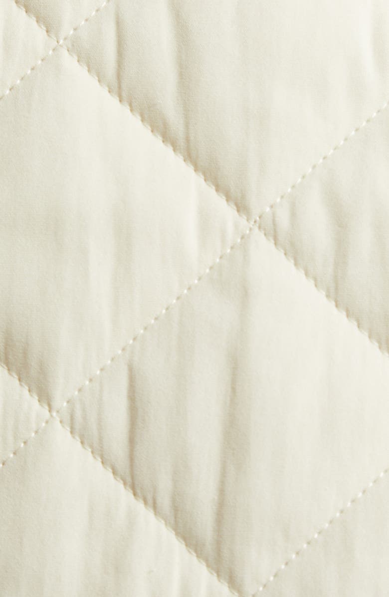 Bottega Veneta Quilted Cotton Blend Overshirt, Alternate, color, 9028 Sea Salt